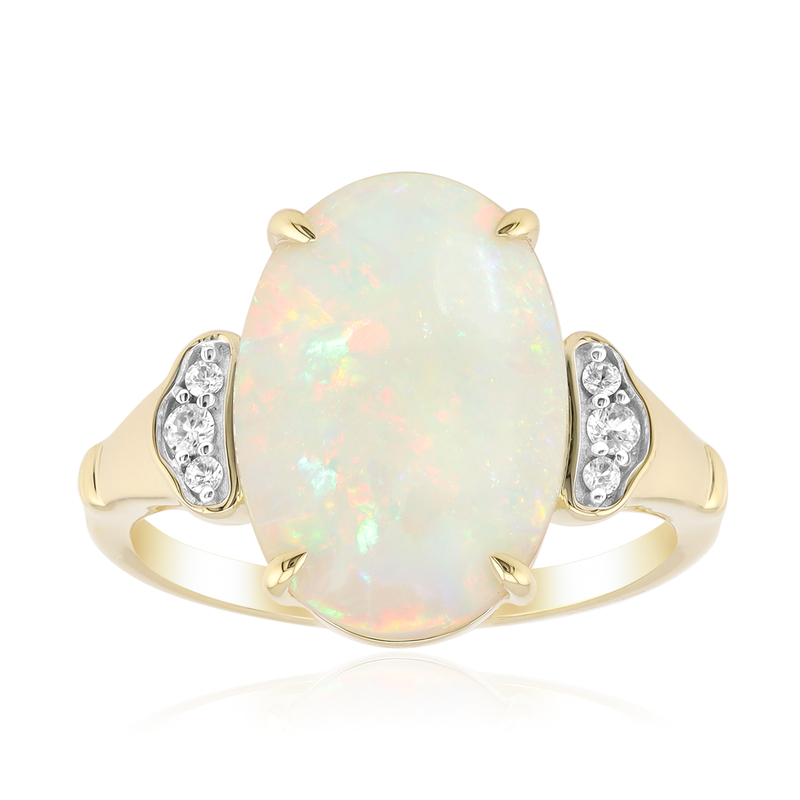 Brasilianischer Weißer Opal-Goldring Unkategorisiert online kaufen Brasilianischer Weißer Opal-Goldring Unkategorisiert online kaufen