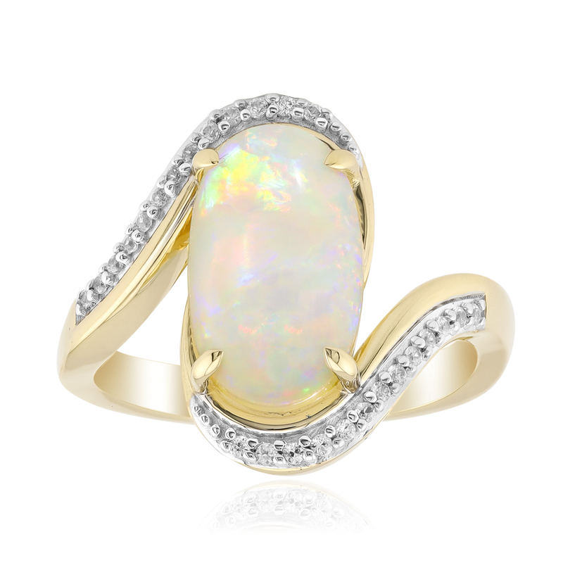 Brasilianischer Weißer Opal-Goldring Unkategorisiert online kaufen Brasilianischer Weißer Opal-Goldring Unkategorisiert online kaufen