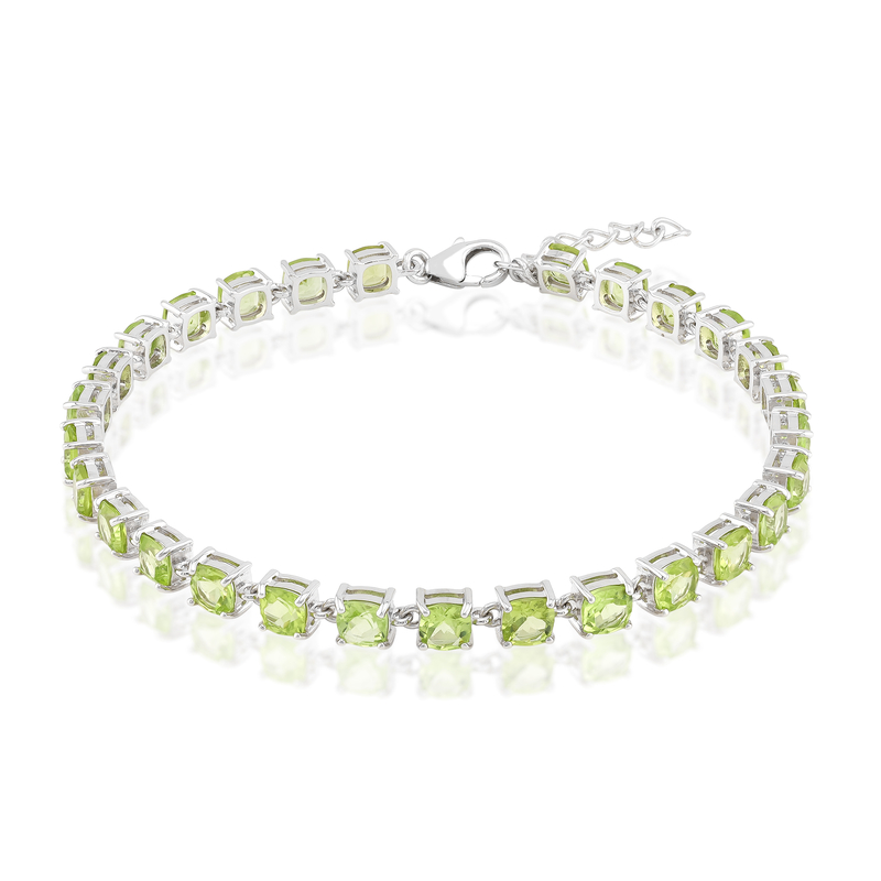 Burmesischer Peridot-Silberarmband Unkategorisiert online kaufen