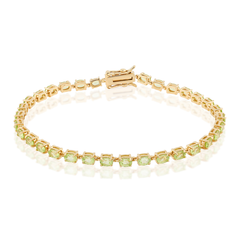 Burmesischer Peridot-Silberarmband Unkategorisiert online kaufen