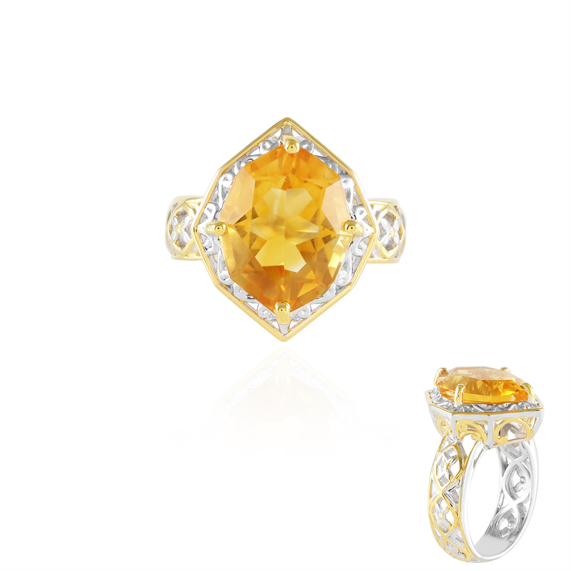 Citrin-Silberring (Gems en Vogue) Unkategorisiert online kaufen