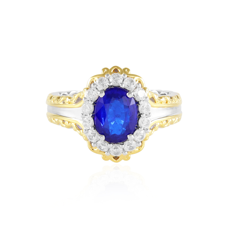 Cobaltblauer Spinell-Silberring (Gems en Vogue) Unkategorisiert online kaufen