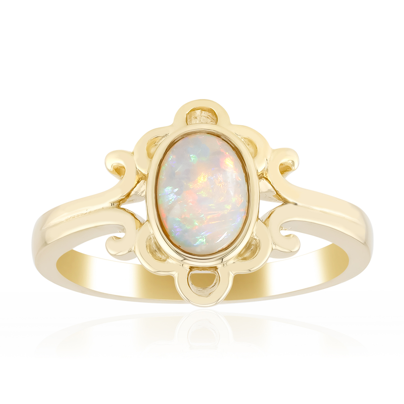Coober Pedy-Opal-Goldring Unkategorisiert online kaufen
