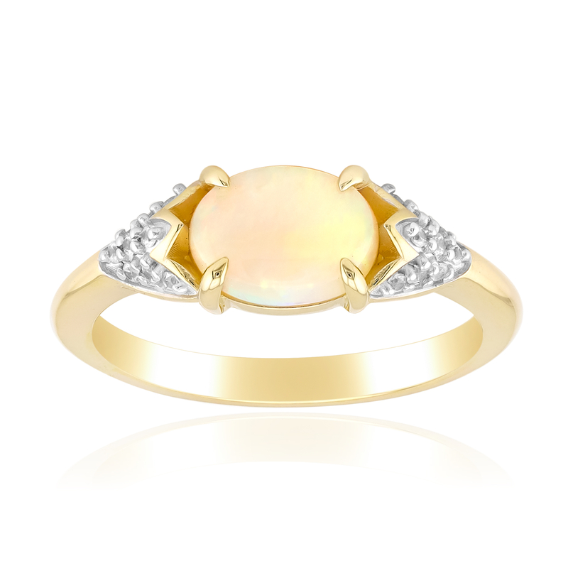 Coober Pedy-Opal-Goldring Unkategorisiert online kaufen