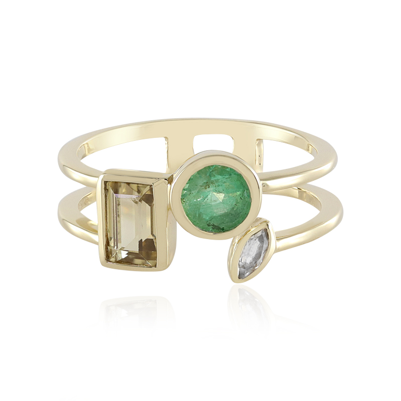 Edelstein-Goldring (Adela Gold) Unkategorisiert online kaufen