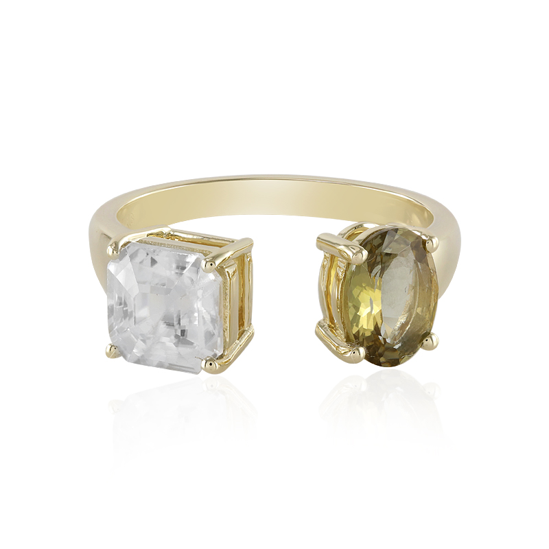 Edelstein-Goldring (Adela Gold) Unkategorisiert online kaufen
