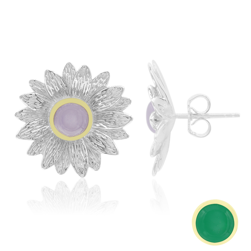 Edelstein-Silberohrringe (MONOSONO COLLECTION) Unkategorisiert online kaufen