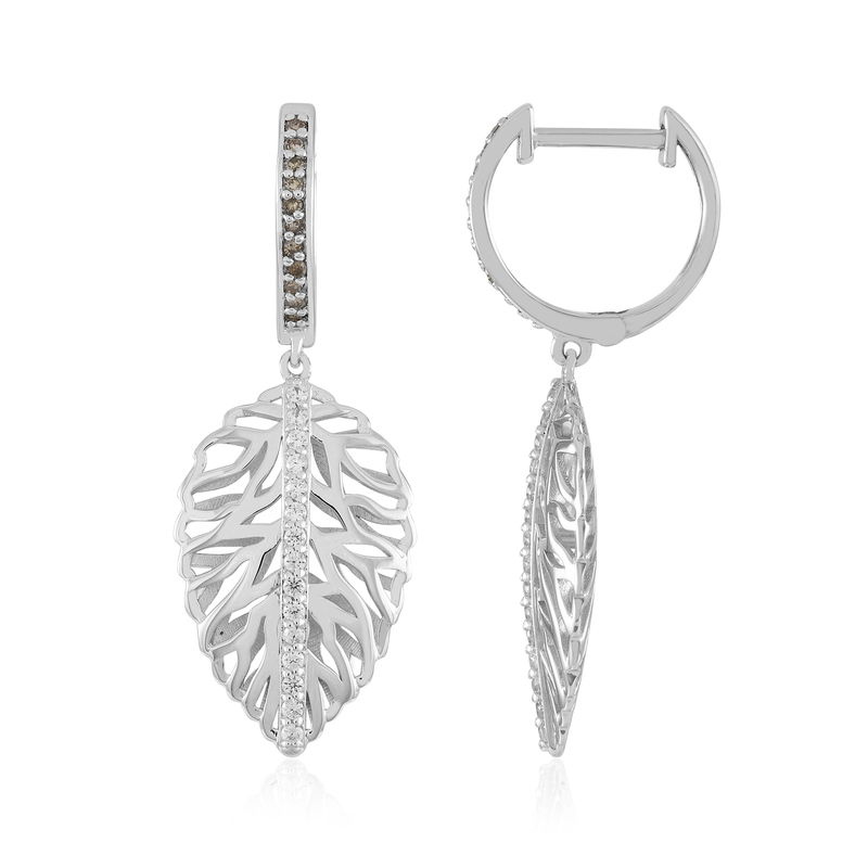 Edelstein-Silberohrringe (Ornaments by de Melo) Unkategorisiert online kaufen