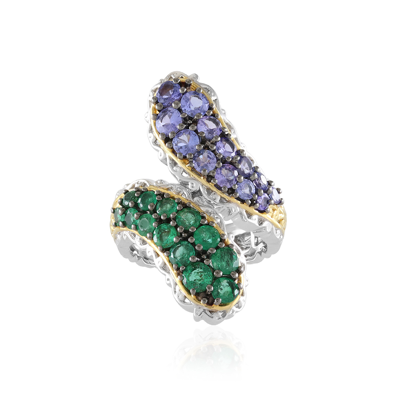 Edelstein-Silberring (Gems en Vogue) Unkategorisiert online kaufen