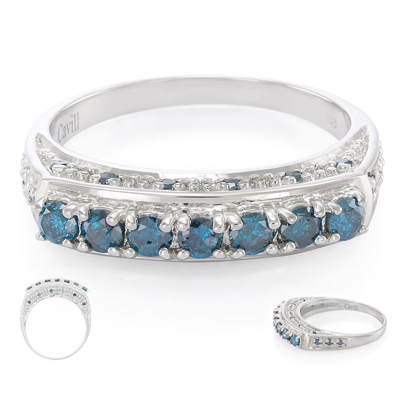 Fancy-Diamant-Silberring Unkategorisiert online kaufen
