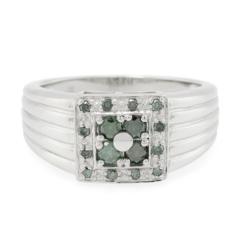 Fancy-Diamant-Silberring Unkategorisiert online kaufen