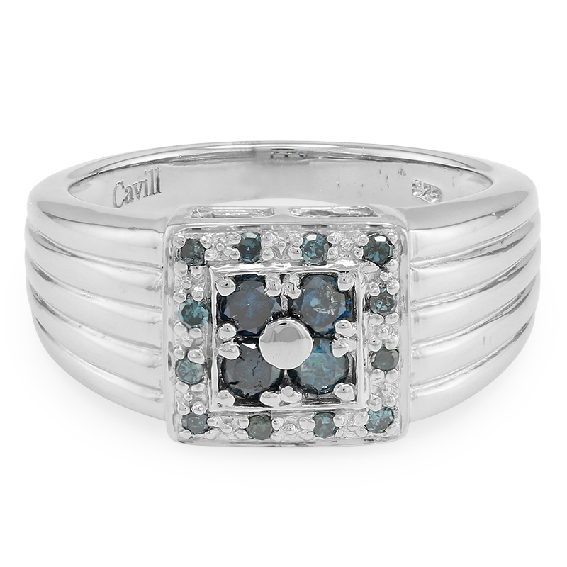 Fancy-Diamant-Silberring Unkategorisiert online kaufen