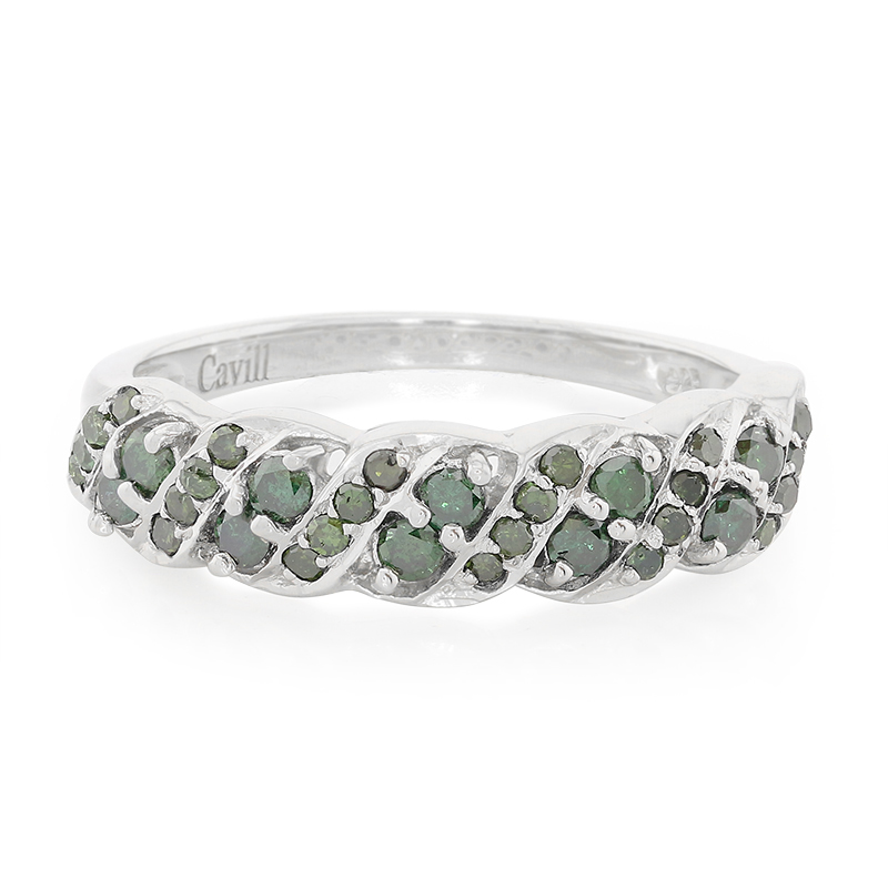 Fancy-Diamant-Silberring Unkategorisiert online kaufen