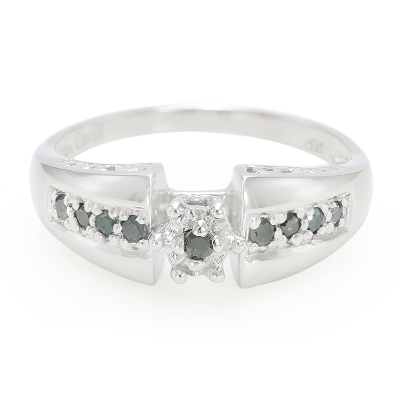 Fancy-Diamant-Silberring Unkategorisiert online kaufen