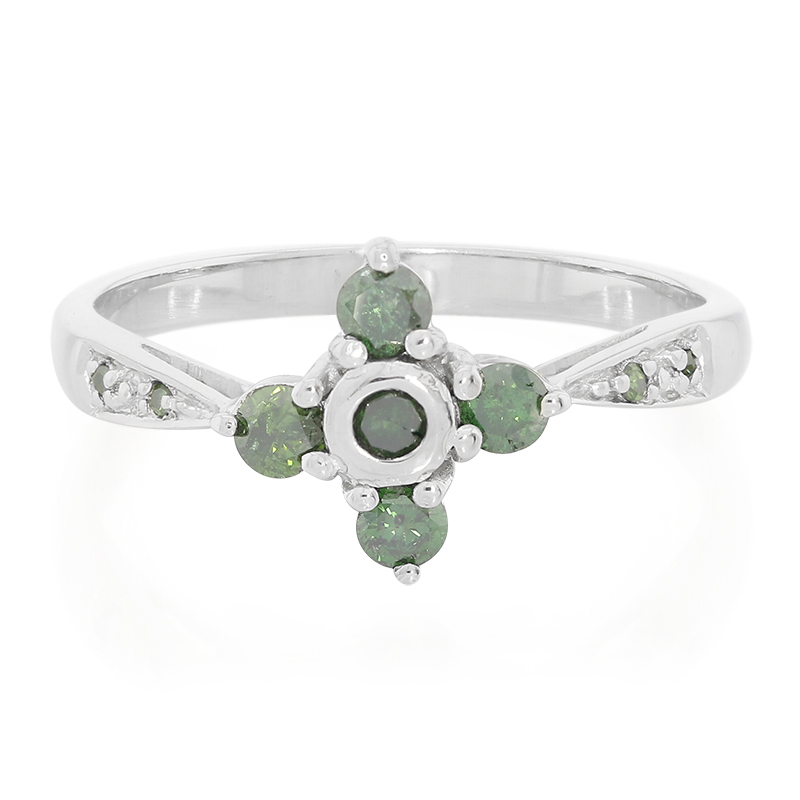 Fancy-Diamant-Silberring Unkategorisiert online kaufen