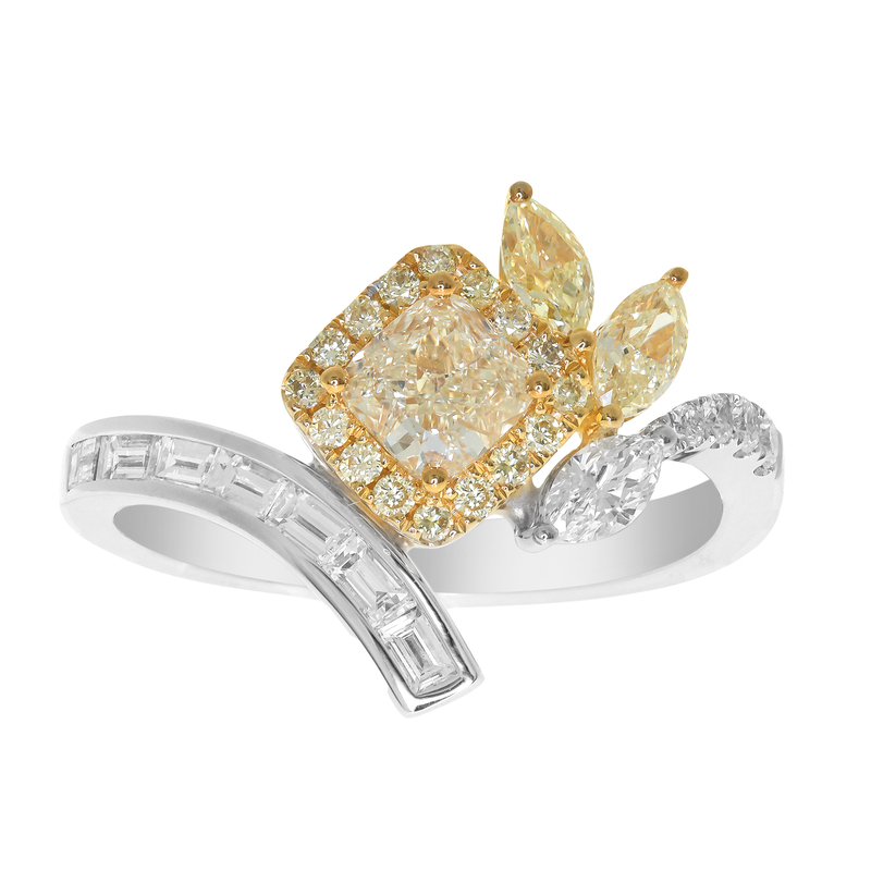 Gelber SI2 Brillant-Goldring (CIRARI) Unkategorisiert online kaufen