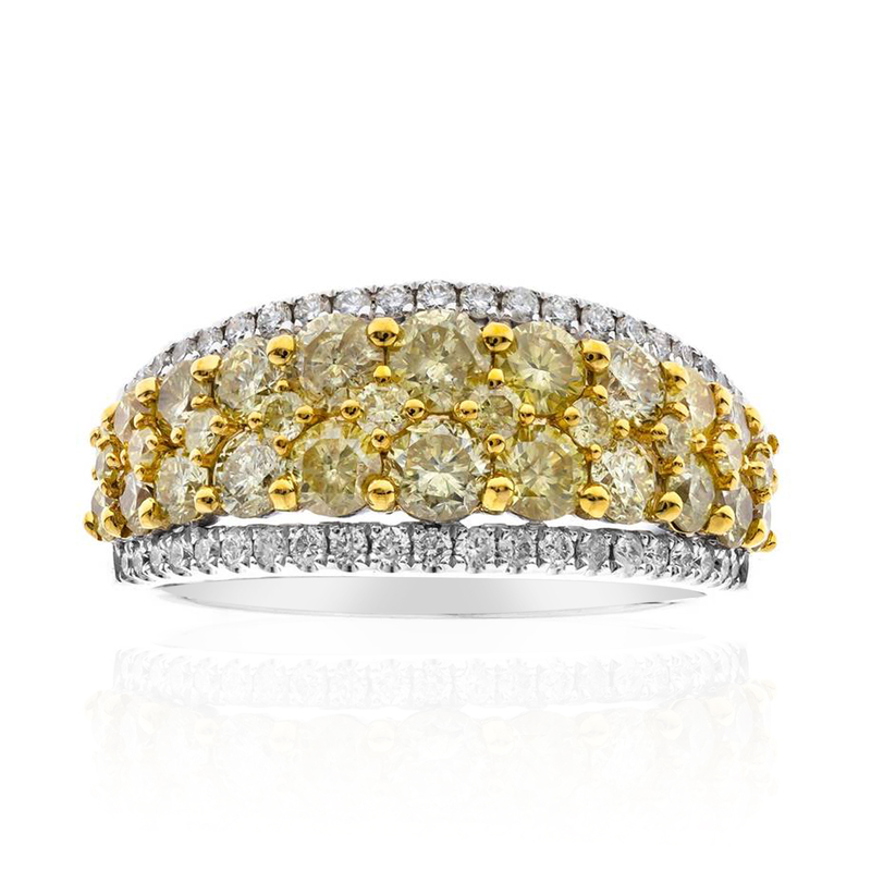 Gelber SI2 Brillant-Goldring (CIRARI) Unkategorisiert Produktbild