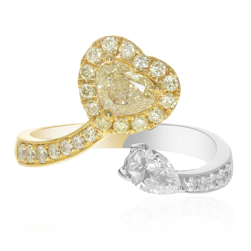 Gelber SI2 Brillant-Goldring (CIRARI) Unkategorisiert online kaufen