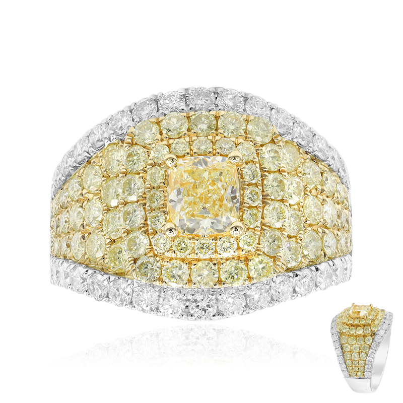 Gelber SI2 Brillant-Goldring (CIRARI) Unkategorisiert online kaufen