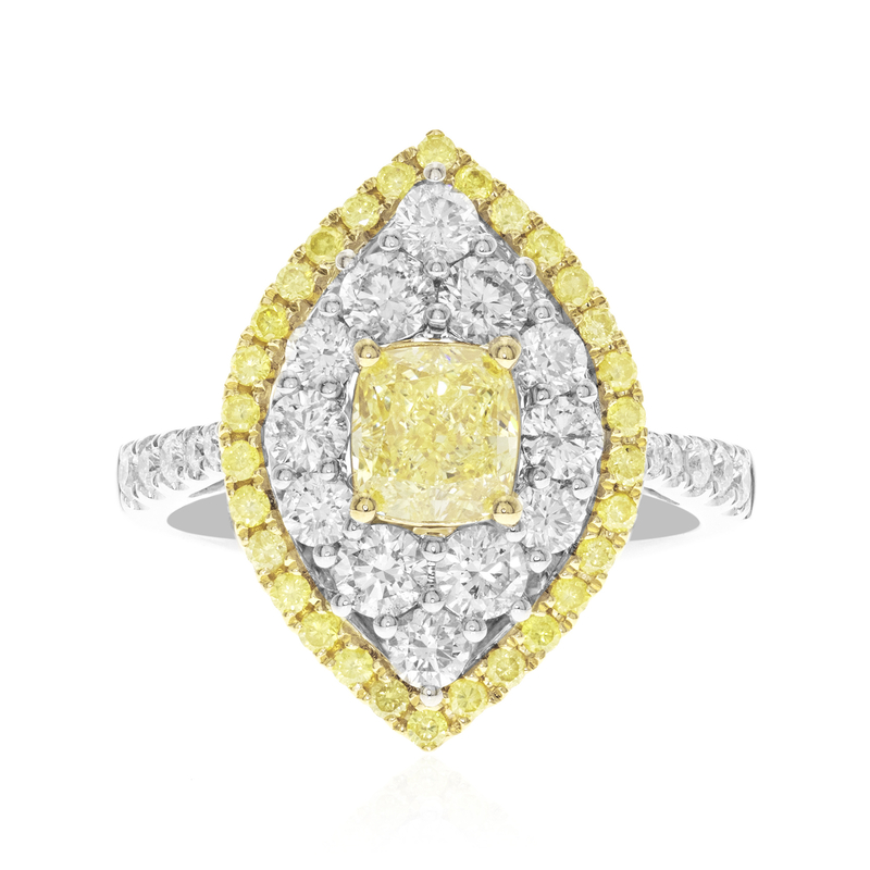 Gelber SI2 Brillant-Goldring (CIRARI) Unkategorisiert online kaufen