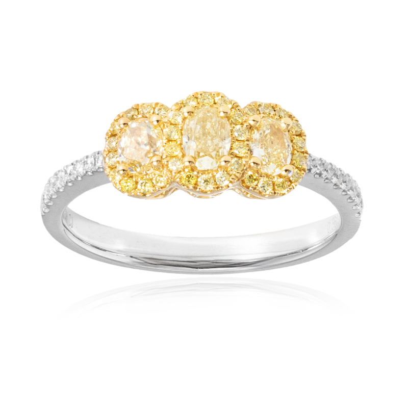 Gelber SI2 Brillant-Goldring (CIRARI) Unkategorisiert online kaufen