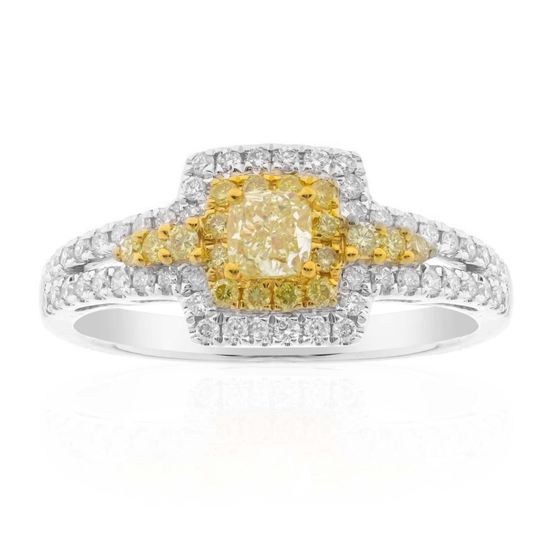 Gelber SI2 Brillant-Goldring (CIRARI) Unkategorisiert online kaufen