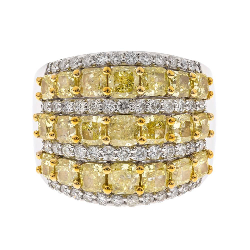 Gelber SI2 Brillant-Goldring (CIRARI) Unkategorisiert online kaufen