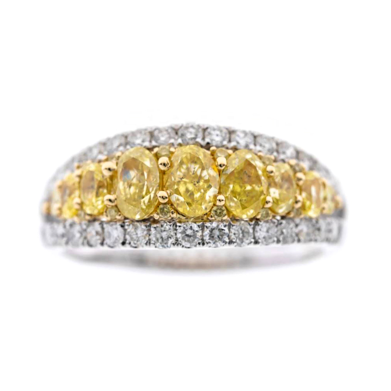 Gelber SI2 Brillant-Goldring (CIRARI) Unkategorisiert online kaufen