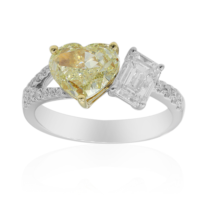 Gelber SI2 Brillant-Goldring (CIRARI) Unkategorisiert online kaufen