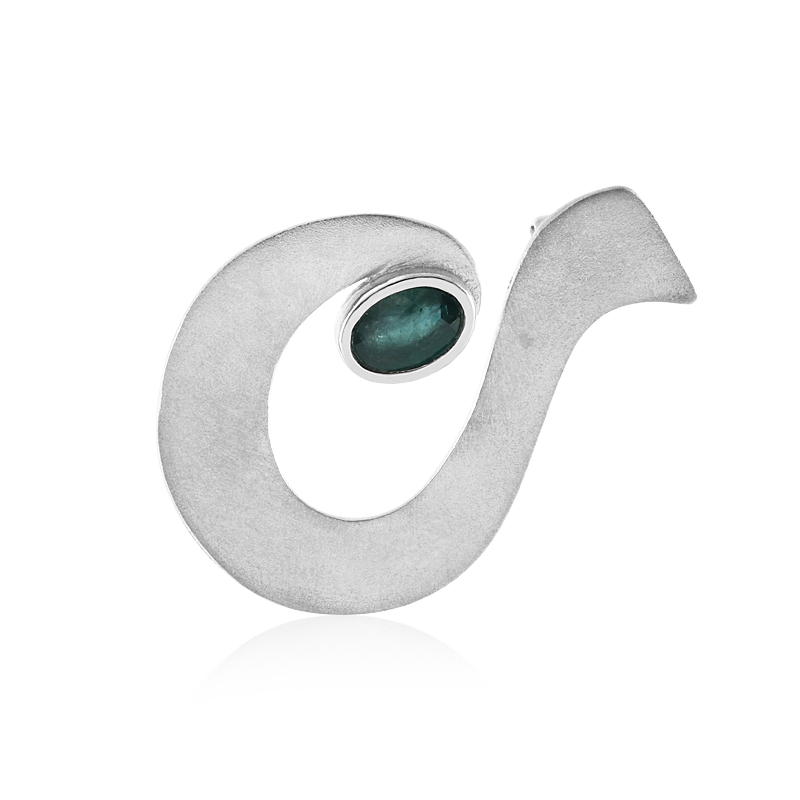 Grandidierit-Silberanhänger (MONOSONO COLLECTION) Unkategorisiert online kaufen