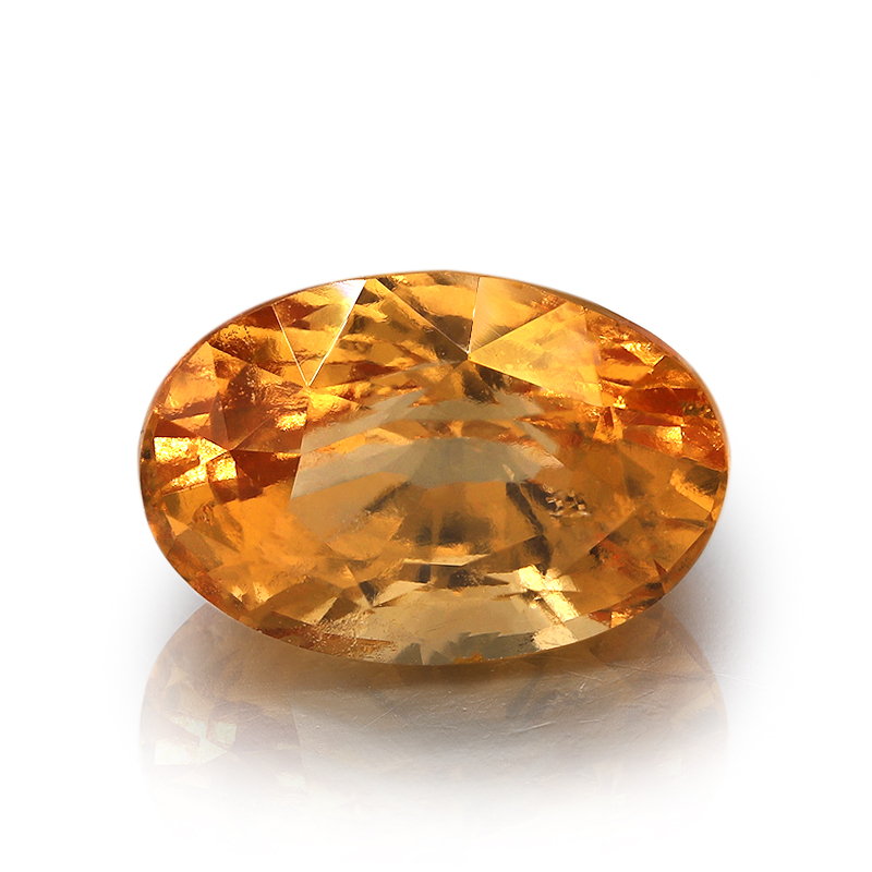 Grossular-Edelstein 4,97 ct in Sammler-Box Unkategorisiert online kaufen