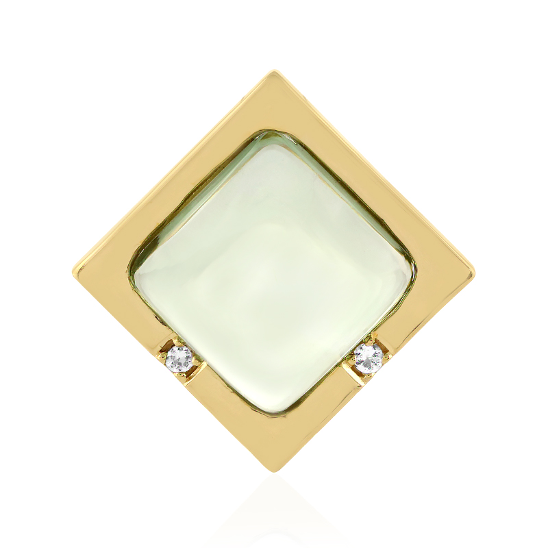 Grüner Amethyst-Silberanhänger (MONOSONO COLLECTION) Unkategorisiert online kaufen