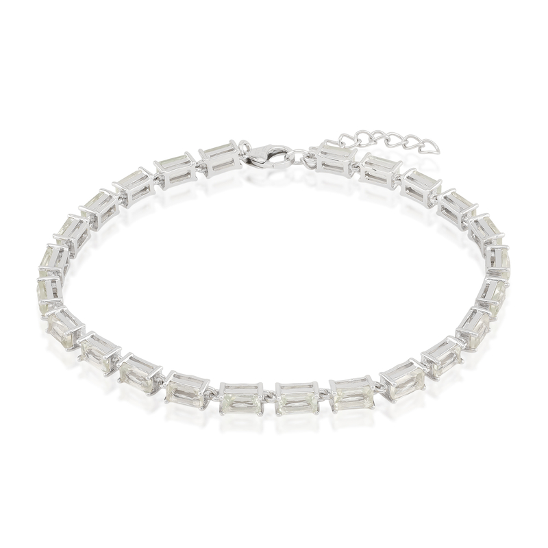 Grüner Amethyst-Silberarmband Unkategorisiert online kaufen