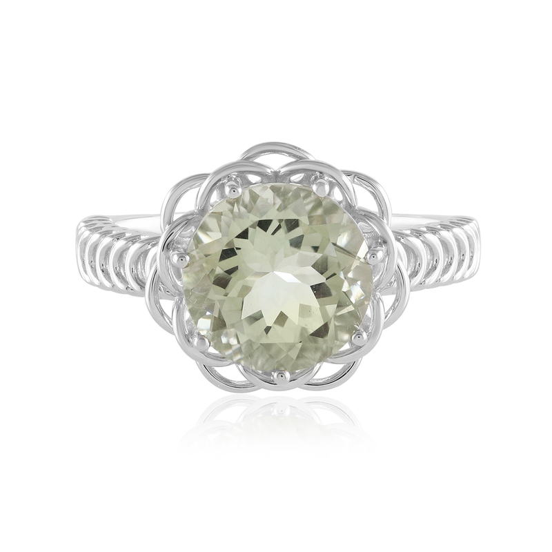 Grüner Amethyst-Silberring (Ornaments by de Melo) Unkategorisiert online kaufen