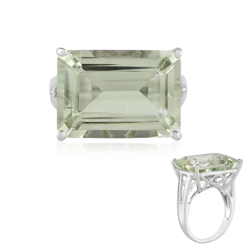 Grüner Amethyst-Silberring Unkategorisiert online kaufen