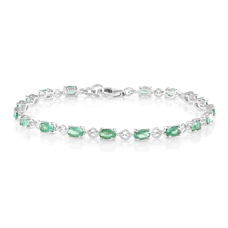 Grüner Apatit-Silberarmband Unkategorisiert online kaufen