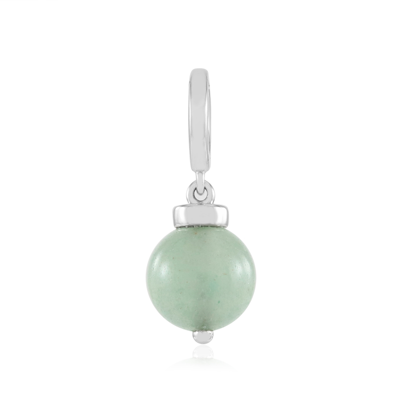 Grüner Aventurin-Silberanhänger (MONOSONO COLLECTION) Unkategorisiert online kaufen