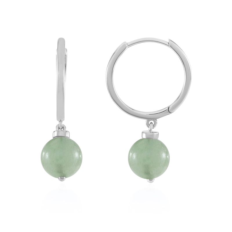 Grüner Aventurin-Silberohrringe (MONOSONO COLLECTION) Unkategorisiert online kaufen