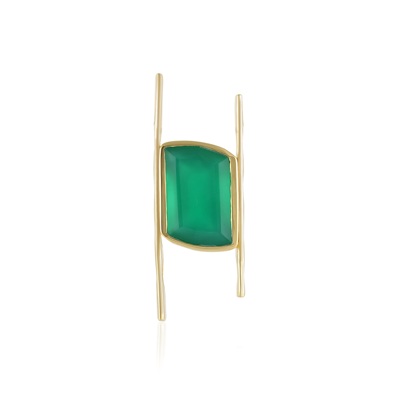 Grüner Onyx-Silberanhänger (MONOSONO COLLECTION) Unkategorisiert online kaufen