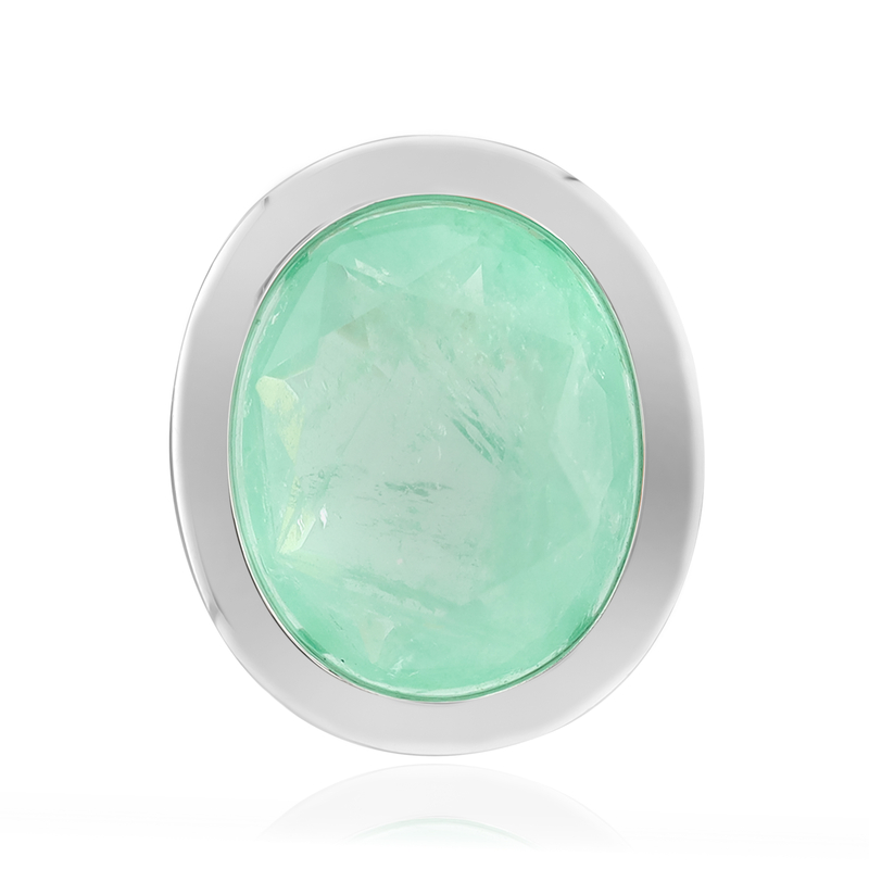 Grüner Pastell-Quarz-Silberanhänger (MONOSONO COLLECTION) Unkategorisiert online kaufen