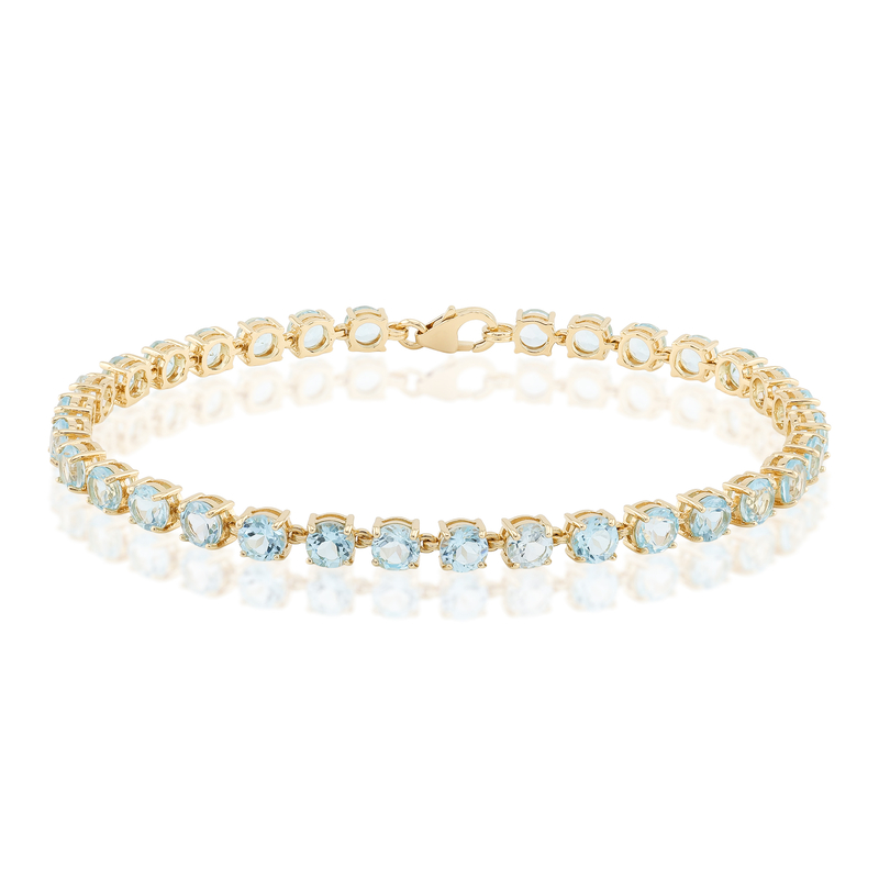 Himmelblauer Topas-Silberarmband Unkategorisiert online kaufen Himmelblauer Topas-Silberarmband Unkategorisiert online kaufen