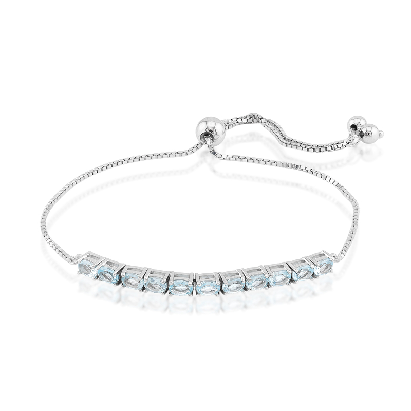Himmelblauer Topas-Silberarmband Unkategorisiert online kaufen Himmelblauer Topas-Silberarmband Unkategorisiert online kaufen
