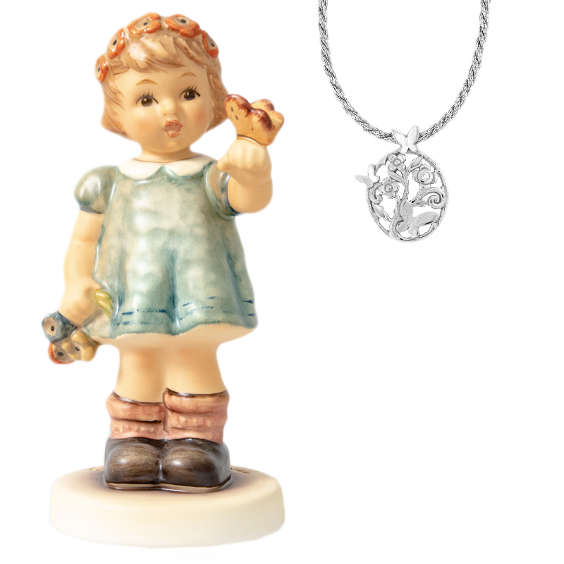 Hummel-Figur mit Weißer Topas-Silberhalskette Unkategorisiert online kaufen Hummel-Figur mit Weißer Topas-Silberhalskette Unkategorisiert online kaufen