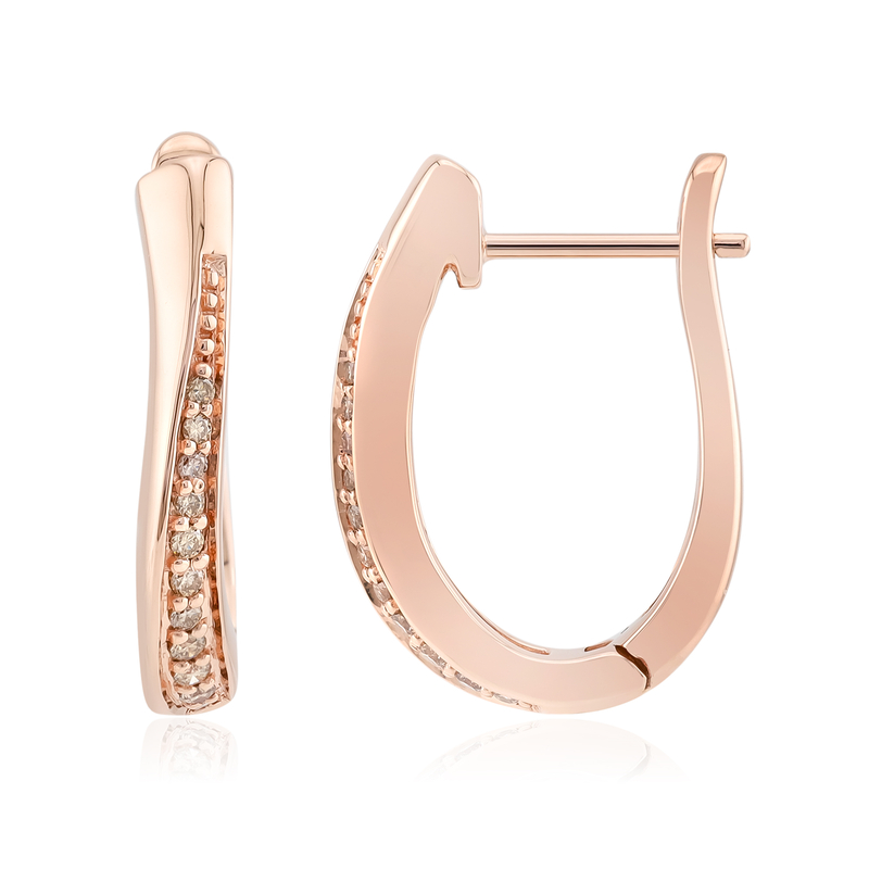 I1 Argyle-Rose de France-Brillant-Silberohrringe (Annette) Unkategorisiert online kaufen