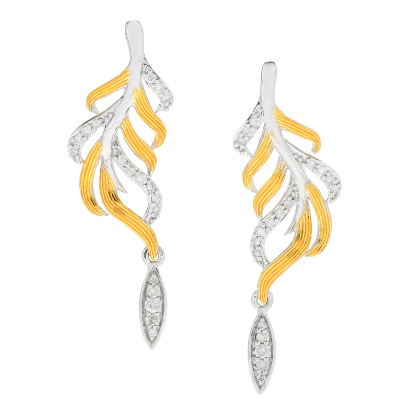 I1 (H) Diamant-Silberohrringe (Gems en Vogue) Unkategorisiert online kaufen