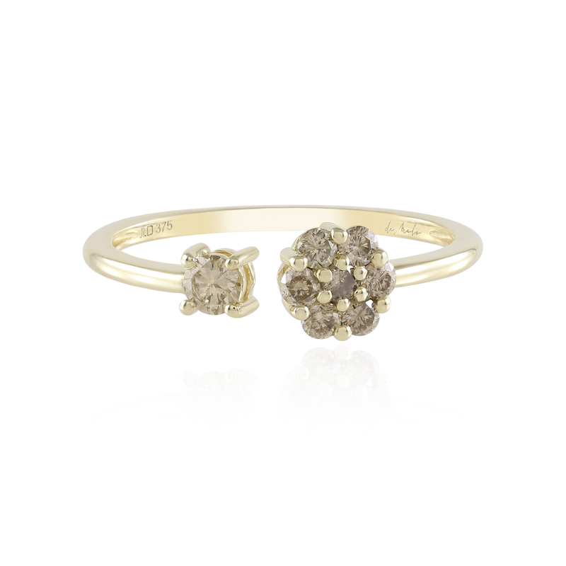 I2 Champagner-Brillant-Goldring (de Melo Gold) Unkategorisiert online kaufen