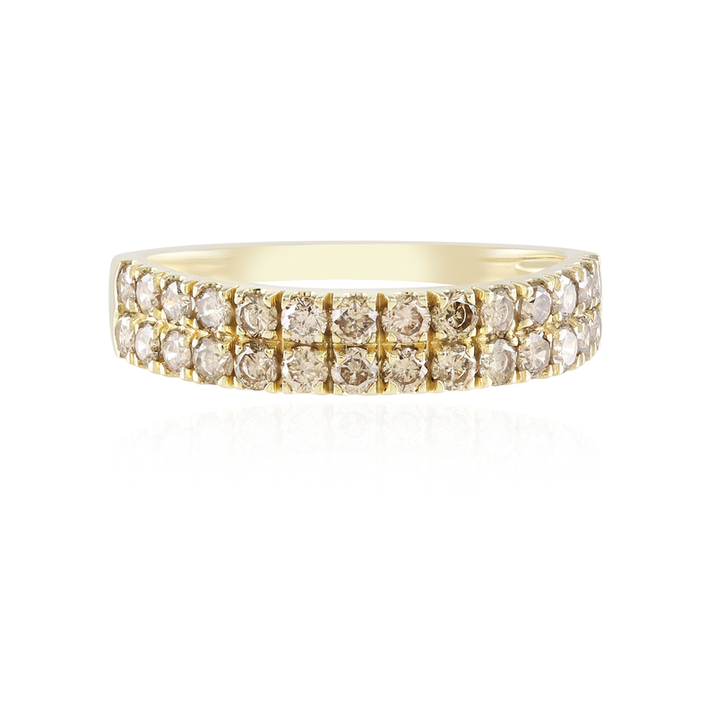 I2 Champagner-Brillant-Goldring (de Melo Gold) Unkategorisiert online kaufen