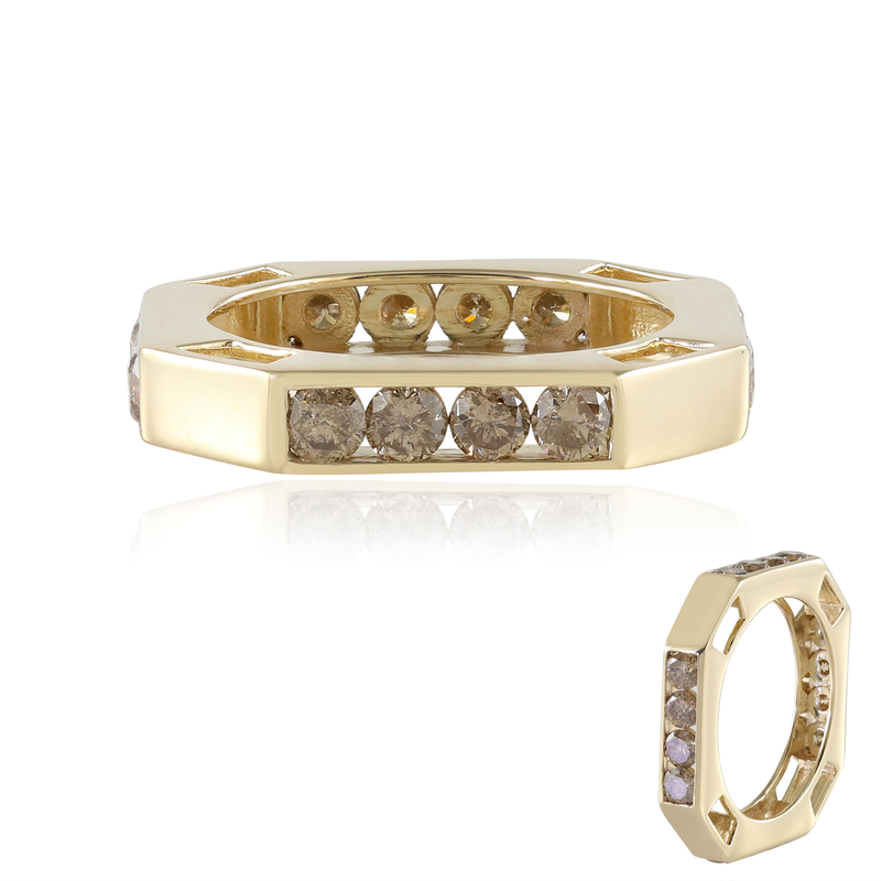 I2 Champagner-Brillant-Goldring (de Melo Gold) Unkategorisiert online kaufen