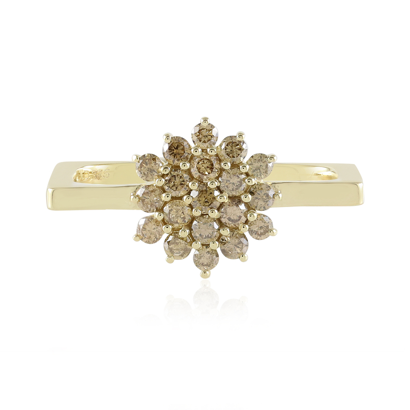 I2 Champagner-Brillant-Goldring (de Melo Gold) Unkategorisiert online kaufen