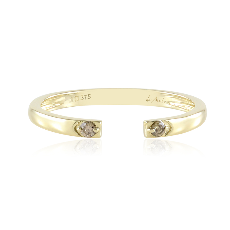 I2 Champagner-Brillant-Goldring (de Melo Gold) Unkategorisiert online kaufen